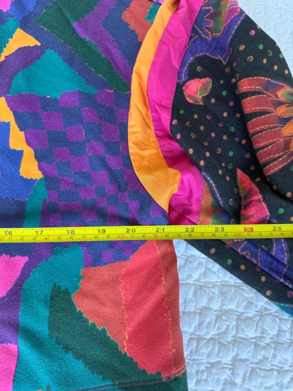 FARM Rio Patchwork Cropped Sweatshirt - Multicolor - Picture 8 of 12